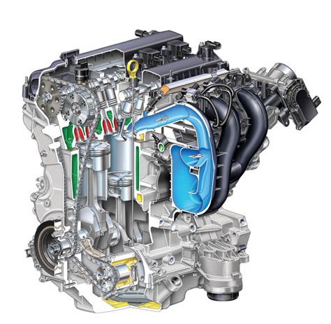 2008 Ford Fusion 23l 4 Cylinder Duratec Engine Picture Pic Image