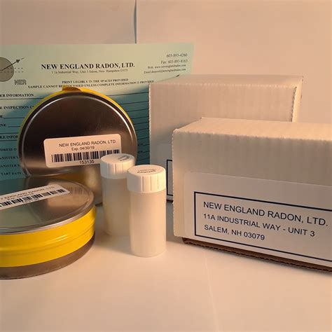 Radon Test Kits - New England Radon