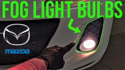 How To Replace Fog Light Bulbs Mazda 3 2010 2013 Youtube