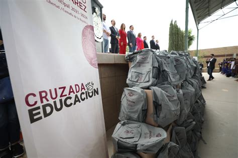 Arranca Cruzada por la Educación con la entrega más de 8 mil mochilas y