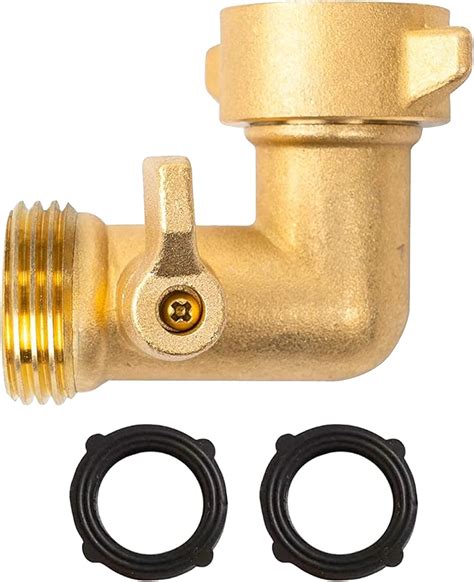 Amazon Xiny Tool 90 Degree Garden Hose Adapter With Shut Off