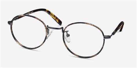 Voltaire Round Brown And Tortoise Full Rim Eyeglasses Eyebuydirect