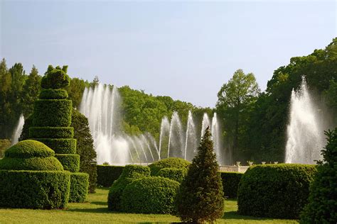 Topiary Garden And Fountains Ii Photograph By Sally Weigand Pixels