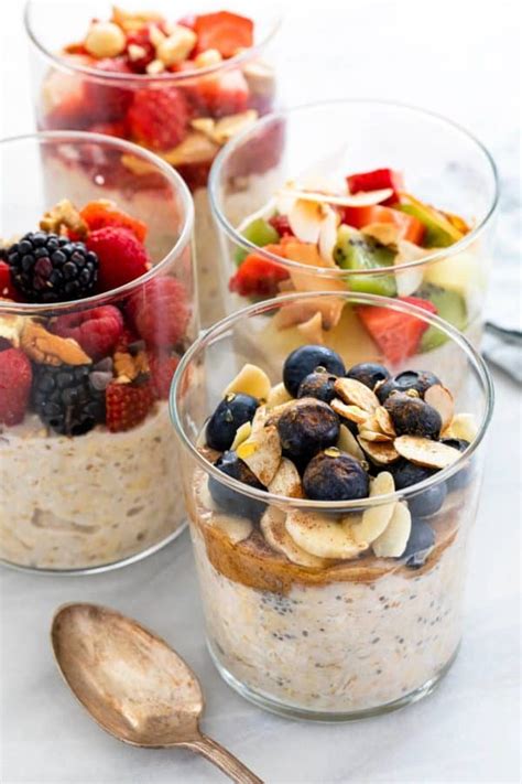 Overnight Oats 5 Healthy Ways Jessica Gavin