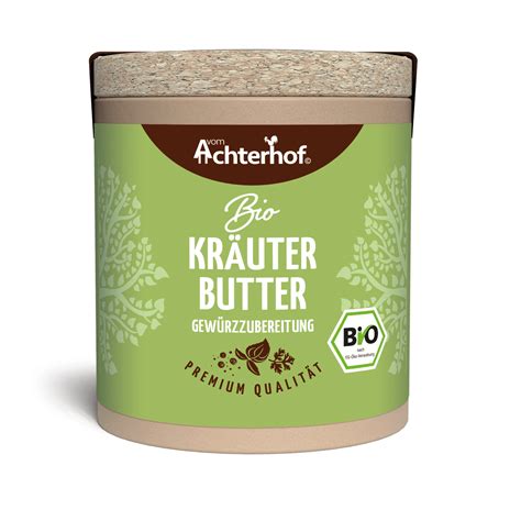 Kräuterbutter Gewürzzubereitung Bio 25g