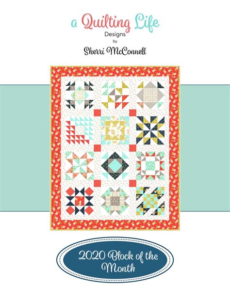 Quilting Life Block Of The Month Full File Etsy