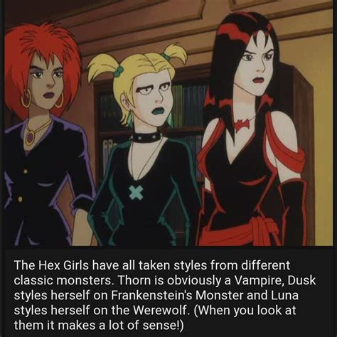 Appearance Trivia About The Hex Girls Rscoobydoo