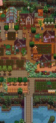 Ideias De Stardew Valley Layout De Fazenda Layout Fazendas Bonitas