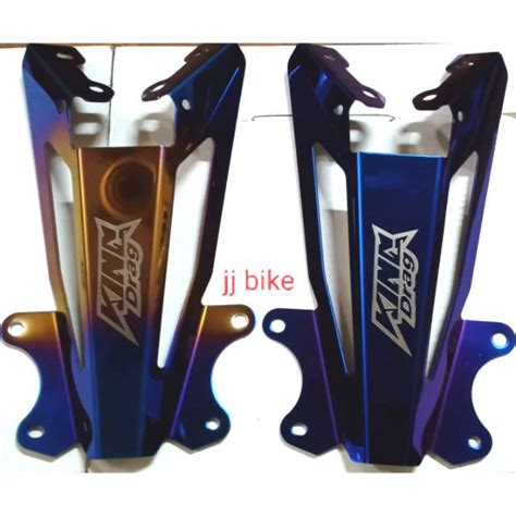 Y150 Rear Fender Bracket KINGDRAG Y150ZR EXCITER ALLOY GOLD BLUE