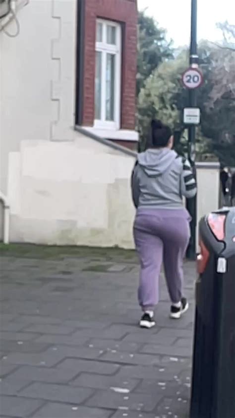 Slow Motion BBW Walking ThisVid