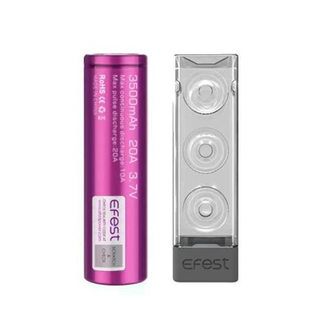 Efest Purple 18650 IMR Battery 3500mAh 20A SmartVape