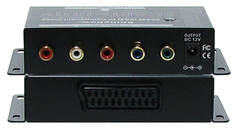 Scart Rgb To Component Audio Converter Ani Av Inc