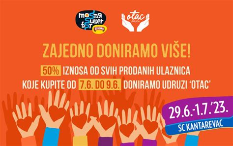 Mostar Summer Fest 50 Posto Prihoda Od Ulaznica Donira Udruzi Otac