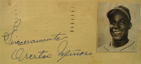 Minnie Minoso | PSA AutographFacts℠