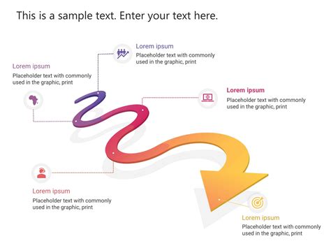 Timeline Arrow PPT Template For MS PowerPoint Google Slides