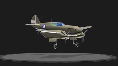 SimplePlanes Curtiss P 40C Twin Warhawk