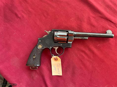 SMITH WESSON MARK II HAND EJECTOR REVOLVER CALIBER 455