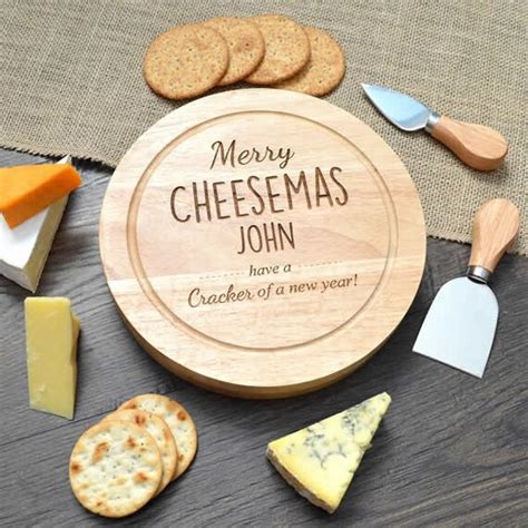 Merry Cheesemas Cheese Board Funny Christmas Cheese Board And Etsy