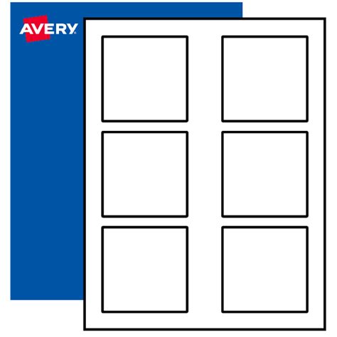 3 X 3 Printable Labels By The Sheet In 28 Materials Avery