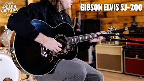 No Talking Just Tones Gibson Elvis SJ 200 YouTube