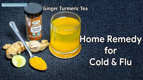 Ginger Turmeric Tea Recipe Home Remedies For Cold And Flu How To Make Ginger Turmeric Tea