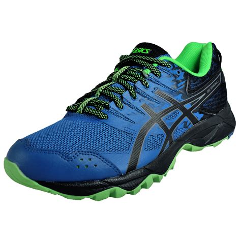 Asics Gel Sonoma 3 Mens All Terrain Outdoor Trail Running Shoes Blue Ebay