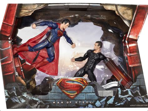 San Diego Comic-Con Exclusive Man of Steel Superman vs Zod Set Revealed ...