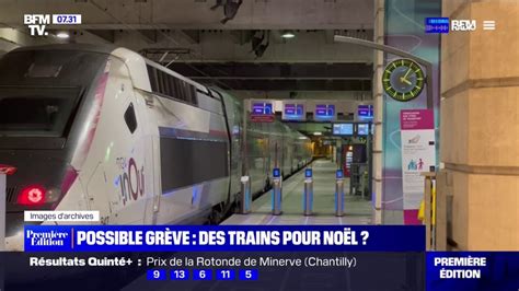 SNCF une menace de grève plane sur les vacances de Noël