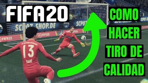 Como Hacer Tiro De Calidad Fifa Youtube