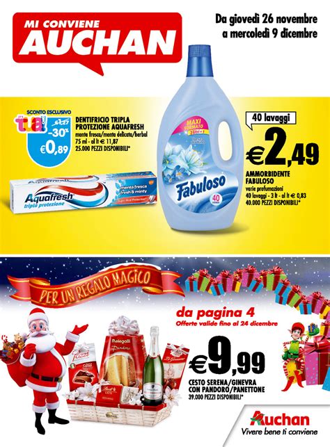 Volantino Auchan Dal 26 Novembre Al 9 Dicembre 2015 Sbircia Prezzo