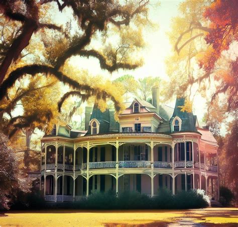 Southern Mansion 1 By Monnoka On Deviantart