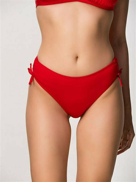 Bluepoint Bikini Slip Ψηλόμεσο Κόκκινο 23065098 07 Skroutz gr