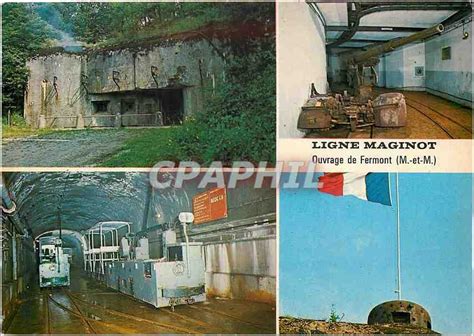 Carte Postale Moderne Ligne Maginot Ouvrage De Fermont M Et M L