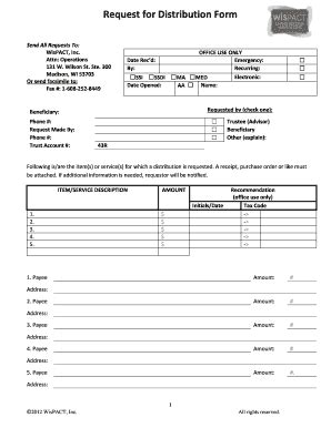 Wispact Trust Fill And Sign Printable Template Online