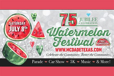 Mcdade Watermelon Festival 2024 Lineup - Alana Augusta