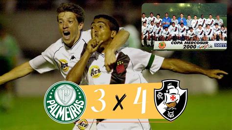 Palmeiras X Vasco Final Copa Mercosul Gols E Melhores