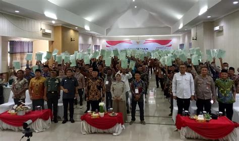 Ribu Sertifikat Tanah Dibagikan Ke Masyarakat Bengkulu Melalui