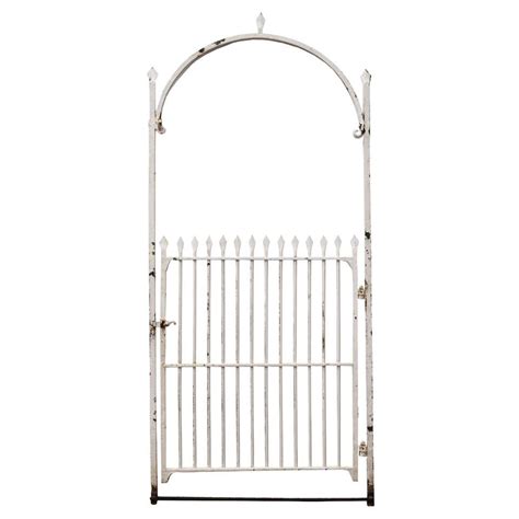 1930s Wrought Iron Arched Gate Door For Sale At 1stdibs 1930s Garden