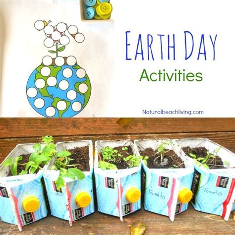 100 Earth Day Activities For Kids Natural Beach Living Earth Day