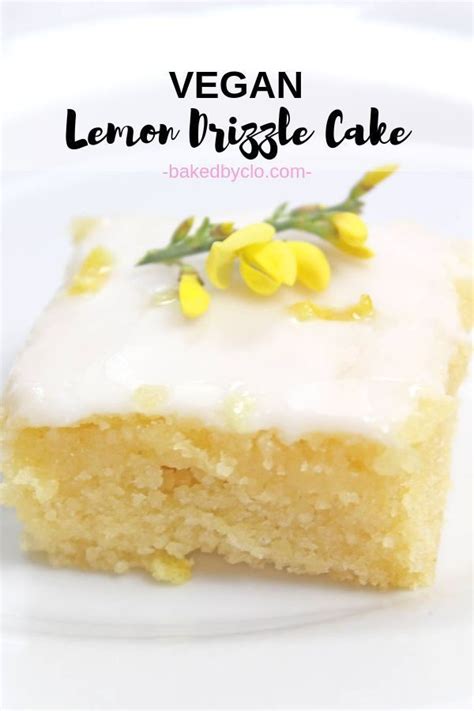 Vegan Lemon Drizzle Cake Artofit