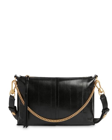 Allsaints Eve Crossbody Bag In Black Lyst