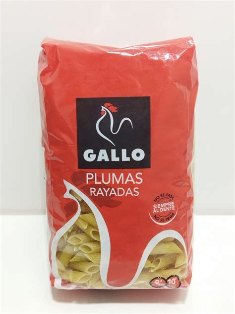 PÂTE PLUMAS RAYADAS 450G GALLO CIMAMARKET