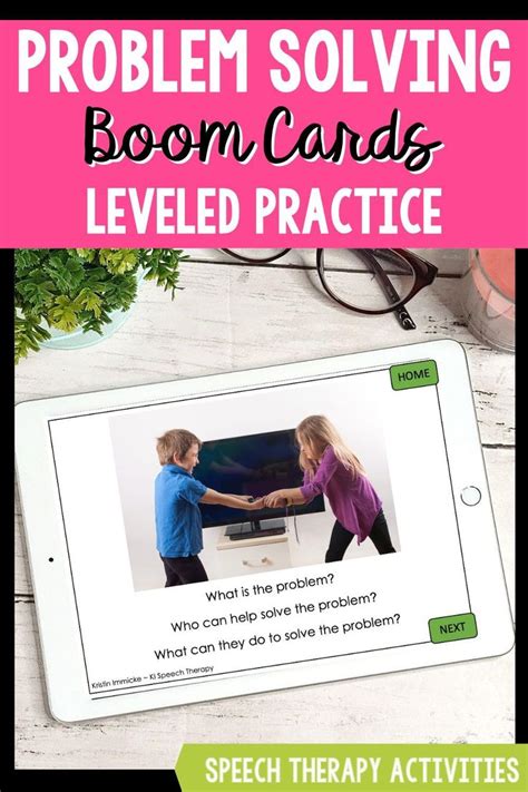 Problem Solving Leveled Practice Boom Card Deck