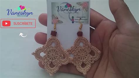 Aretes En Crochet Paso A Paso Tutorial F Cil Y Sencillo En Espa Ol