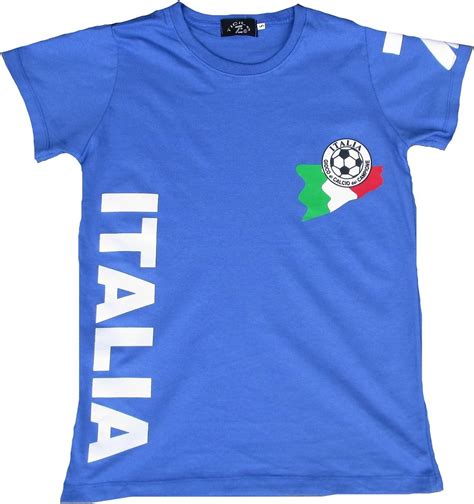 Ticila Camiseta De Mujer Azul Miss Italia Italia Forza Squadra