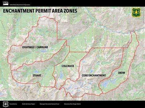 Enchantments Map The Trek