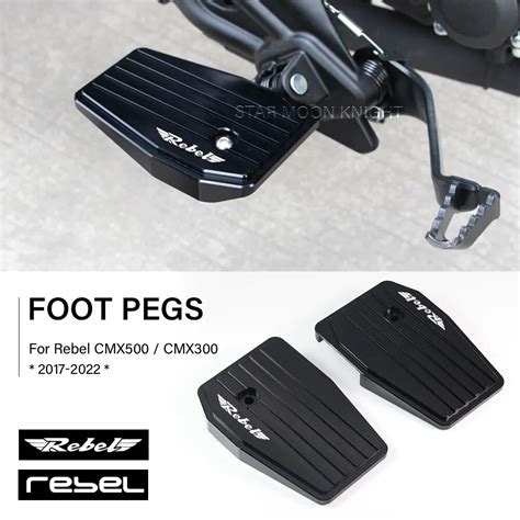 Footpegs Motorcycle For Honda Rebel Cmx Cmx Cmx Rebel