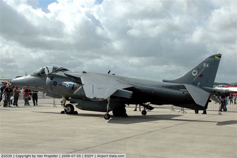 Aircraft Zg British Aerospace Harrier Gr C N P Photo By