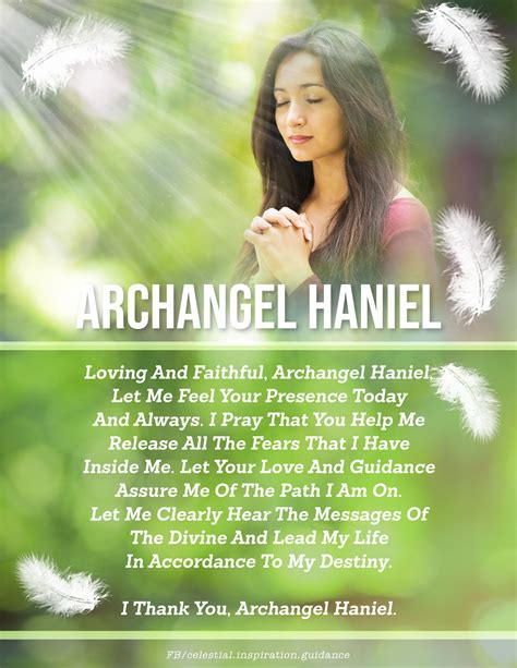 Archangel Haniel In 2021 Archangel Haniel Archangels Archangel Prayers