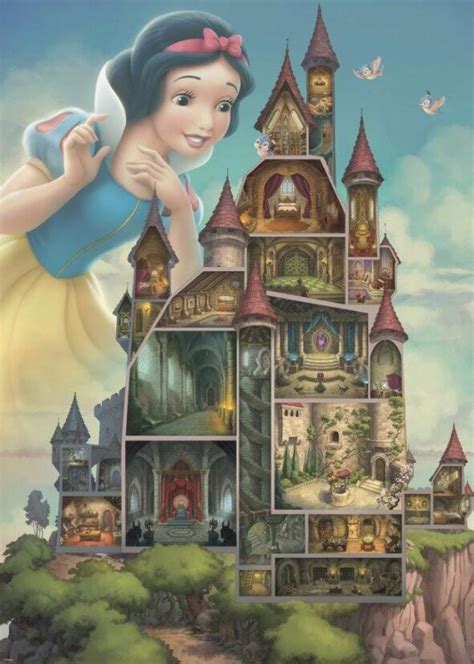 Puzzle Disney Snehvide 1 000 Stykker Puzzlemaniadk